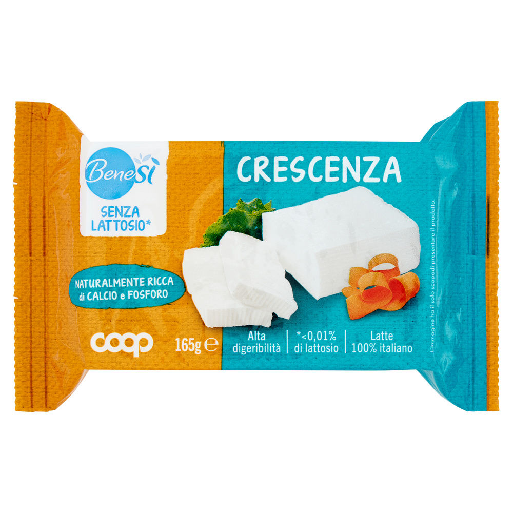 CRESCENZA SENZA LATTOSIO BENESI' COOP  G 165 - 0