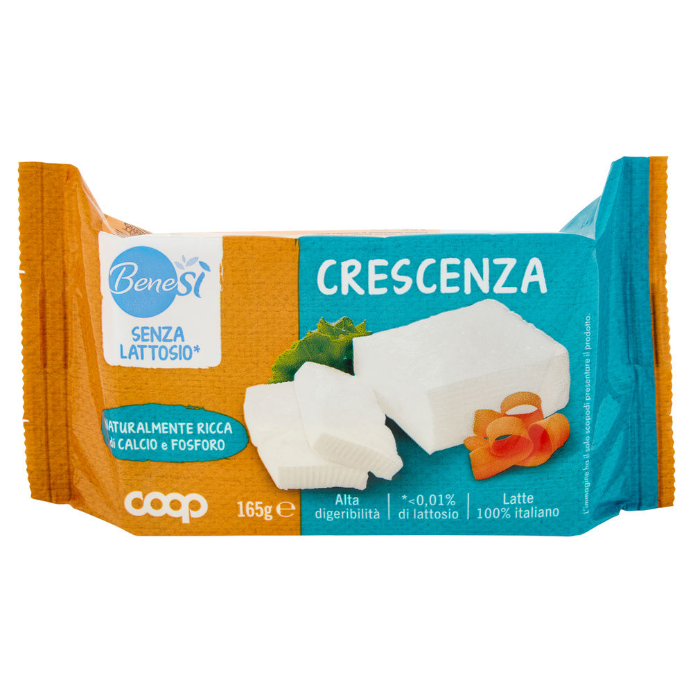 CRESCENZA SENZA LATTOSIO BENESI' COOP  G 165 - 2