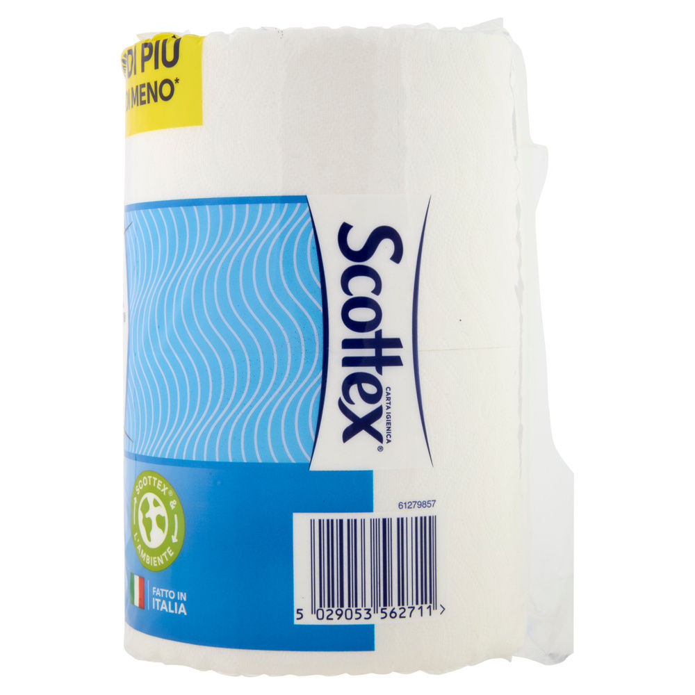 CARTA IGIENICA SCOTTEX PULITO COMPLETO CELLO PZ.4 - 5