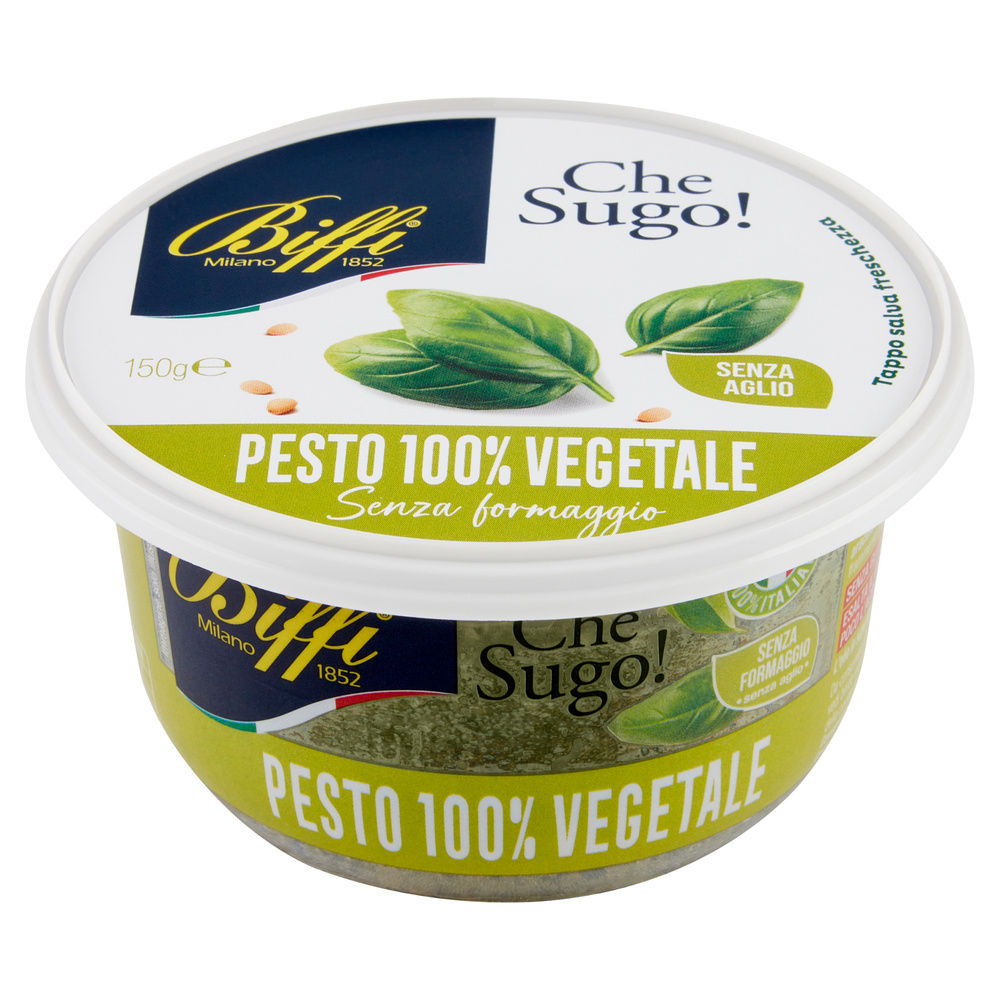 PESTO SENZA FORMAGGIO 100% VEGETALE FRESCO BIFFI G 150 - 2