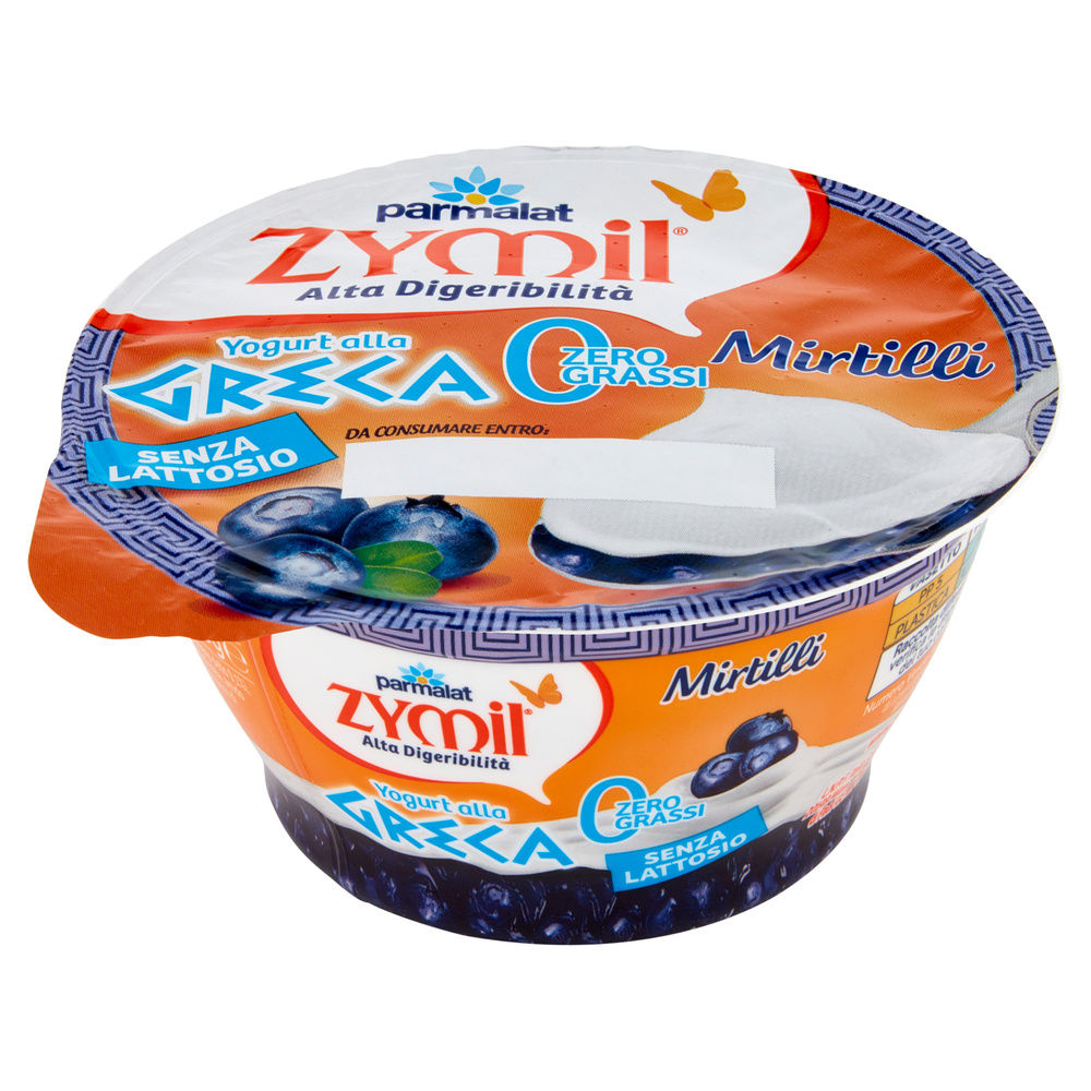 YOGURT GRECO ZYMIL PARMALAT MIRTILLO G 150 - 2