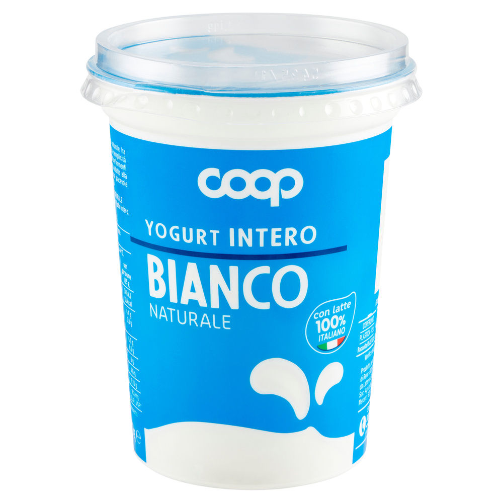 YOGURT INTERO BIANCO COOP VASETTO G 500 - 13