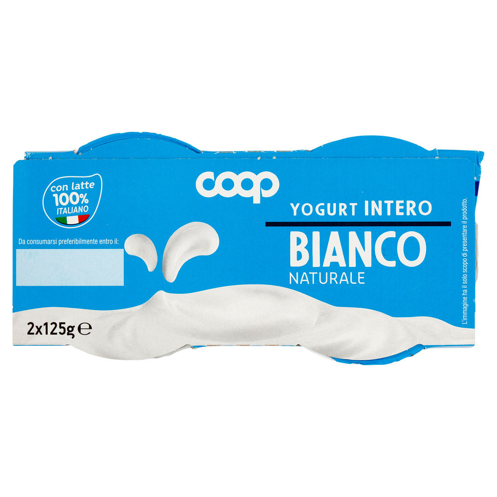 YOGURT INTERO BIANCO COOP G 125X2 - 11