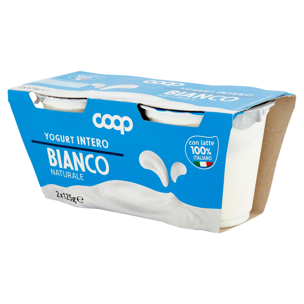 YOGURT INTERO BIANCO COOP G 125X2 - 17