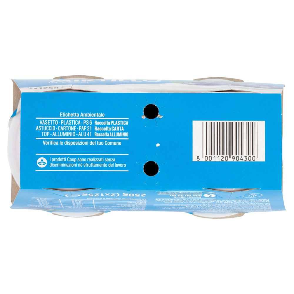 YOGURT INTERO MIRTILLO COOP G 125X2 - 6