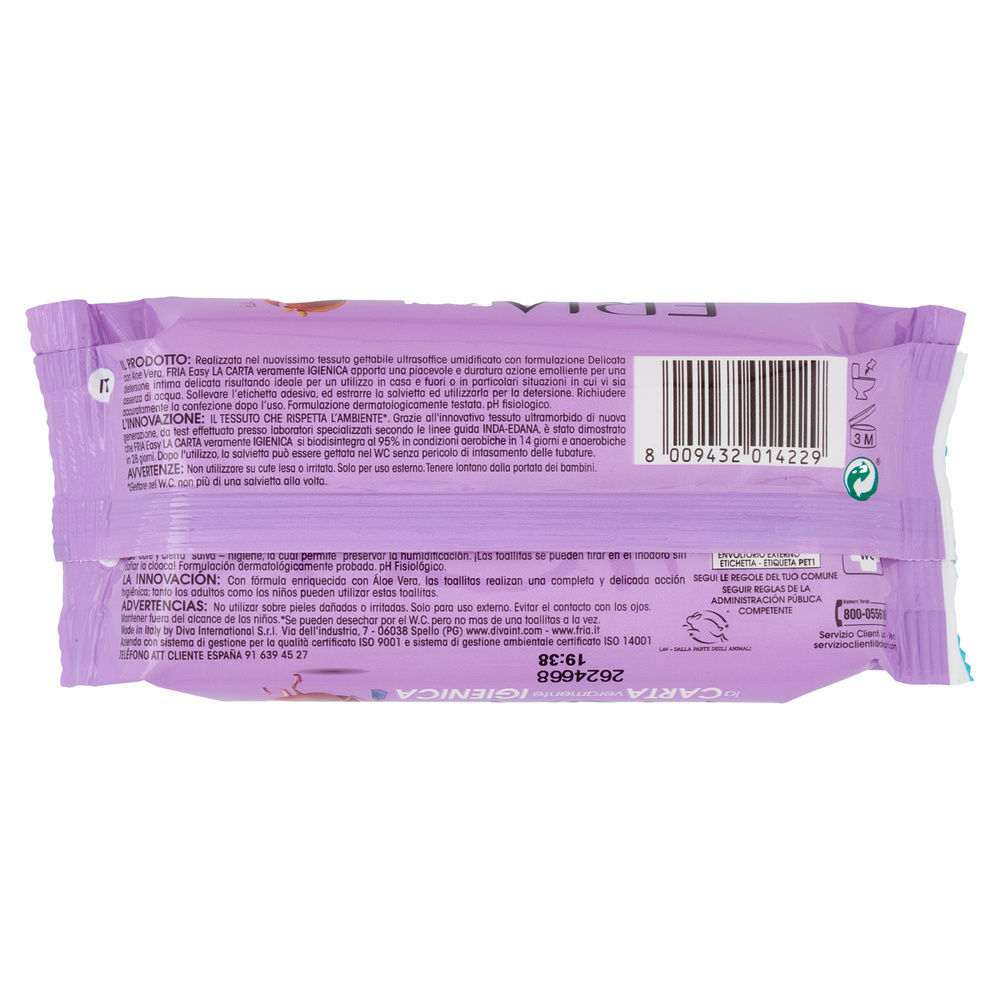 CARTA IGIENICA FRIA UMIDIFICATA PZ 12 - 1