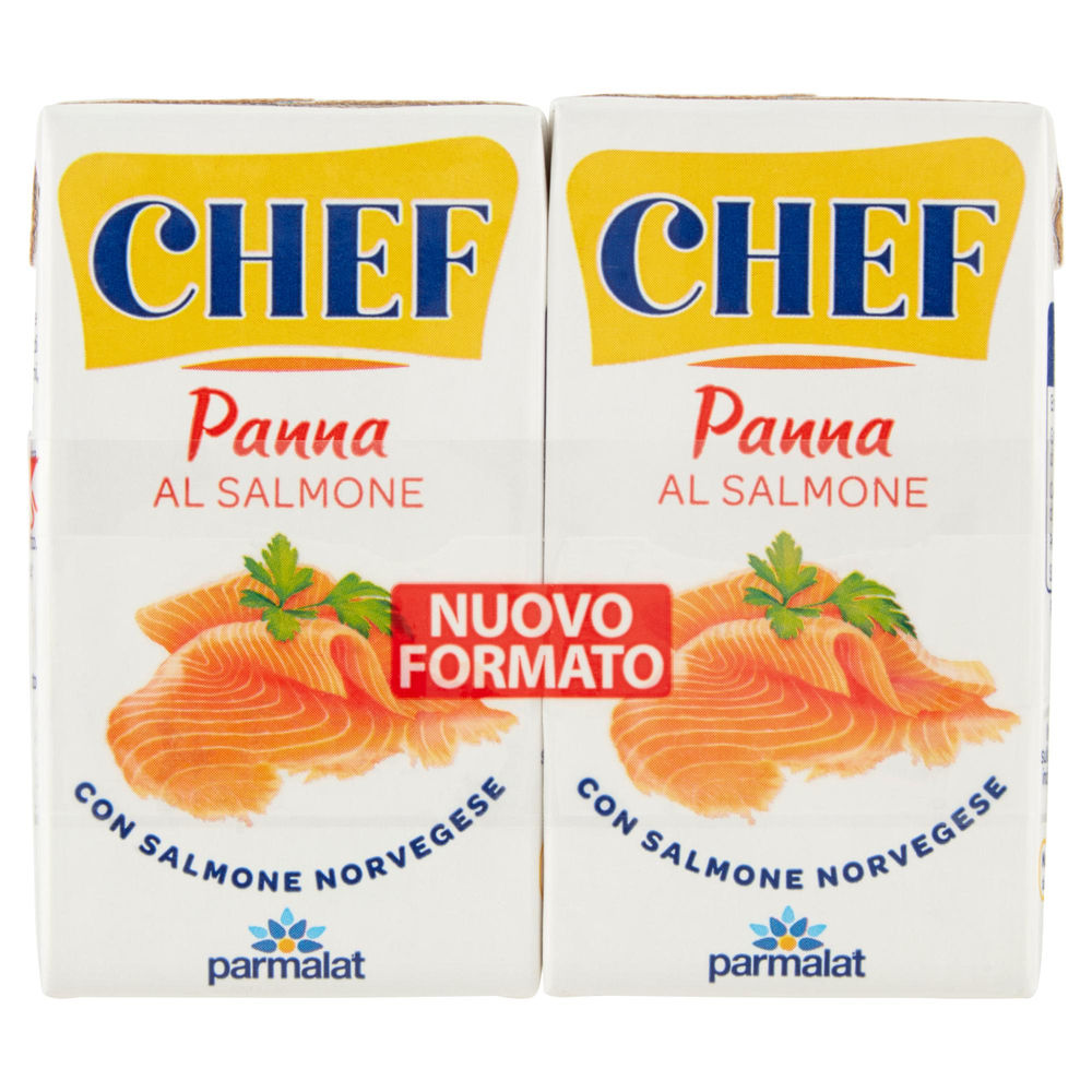 PANNA SALMONE UHT DA CUCINA CHEF PARMALAT BRICK 2X125 ML - 0