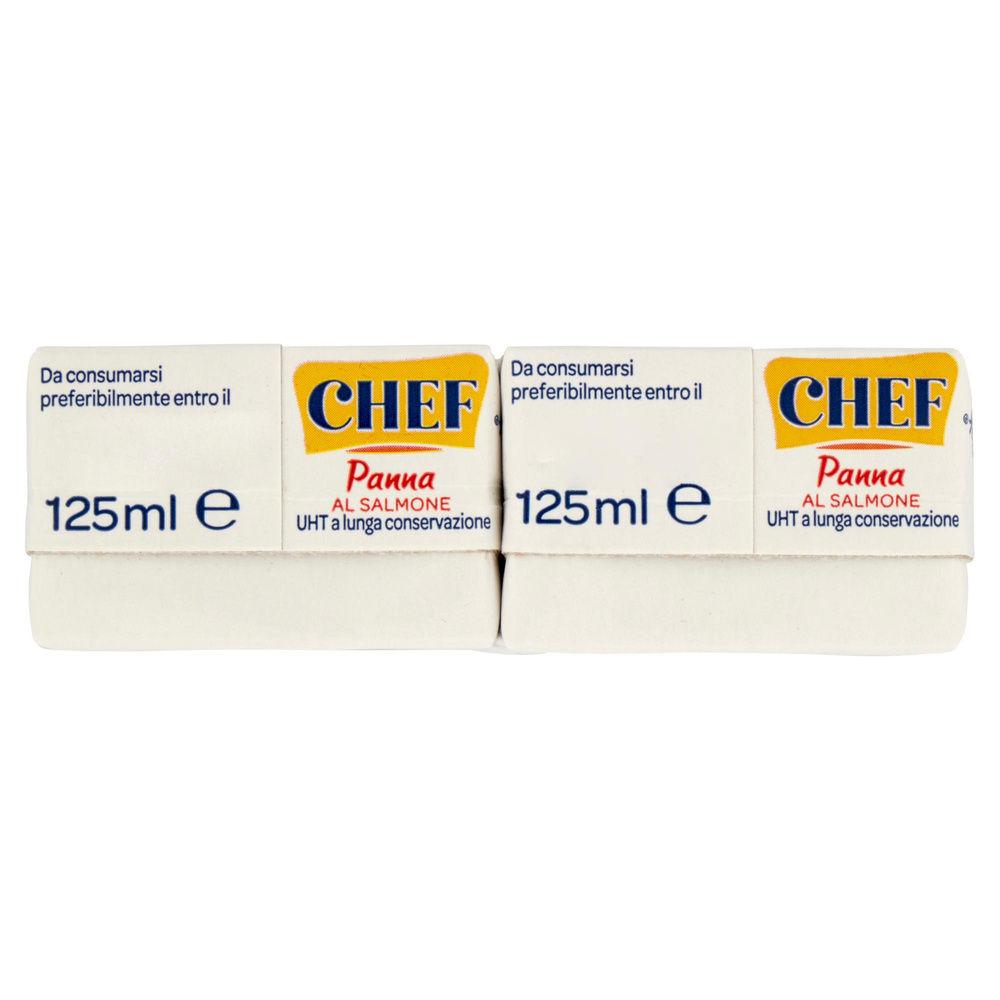 PANNA SALMONE UHT DA CUCINA CHEF PARMALAT BRICK 2X125 ML - 6