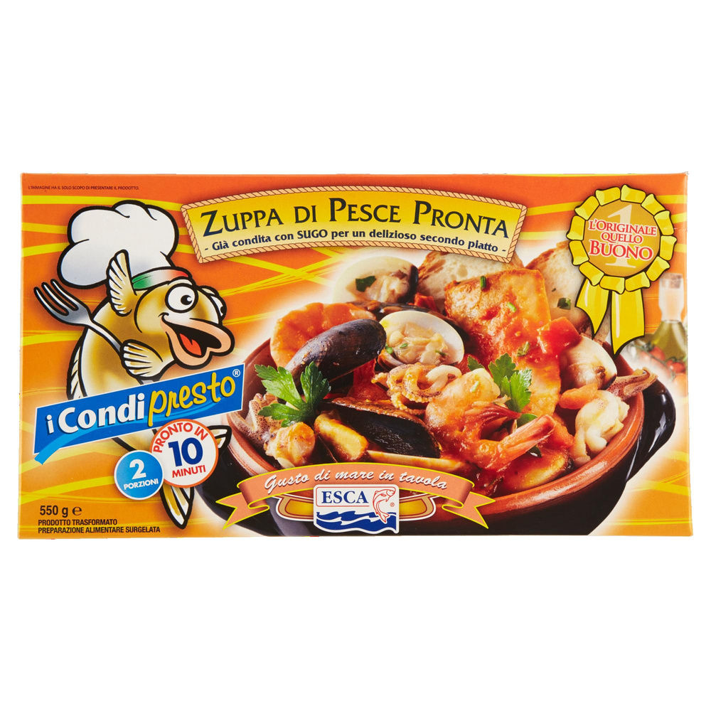 ZUPPA PESCE I CONDIPRESTO ESCA SCATOLA G 550 - 3