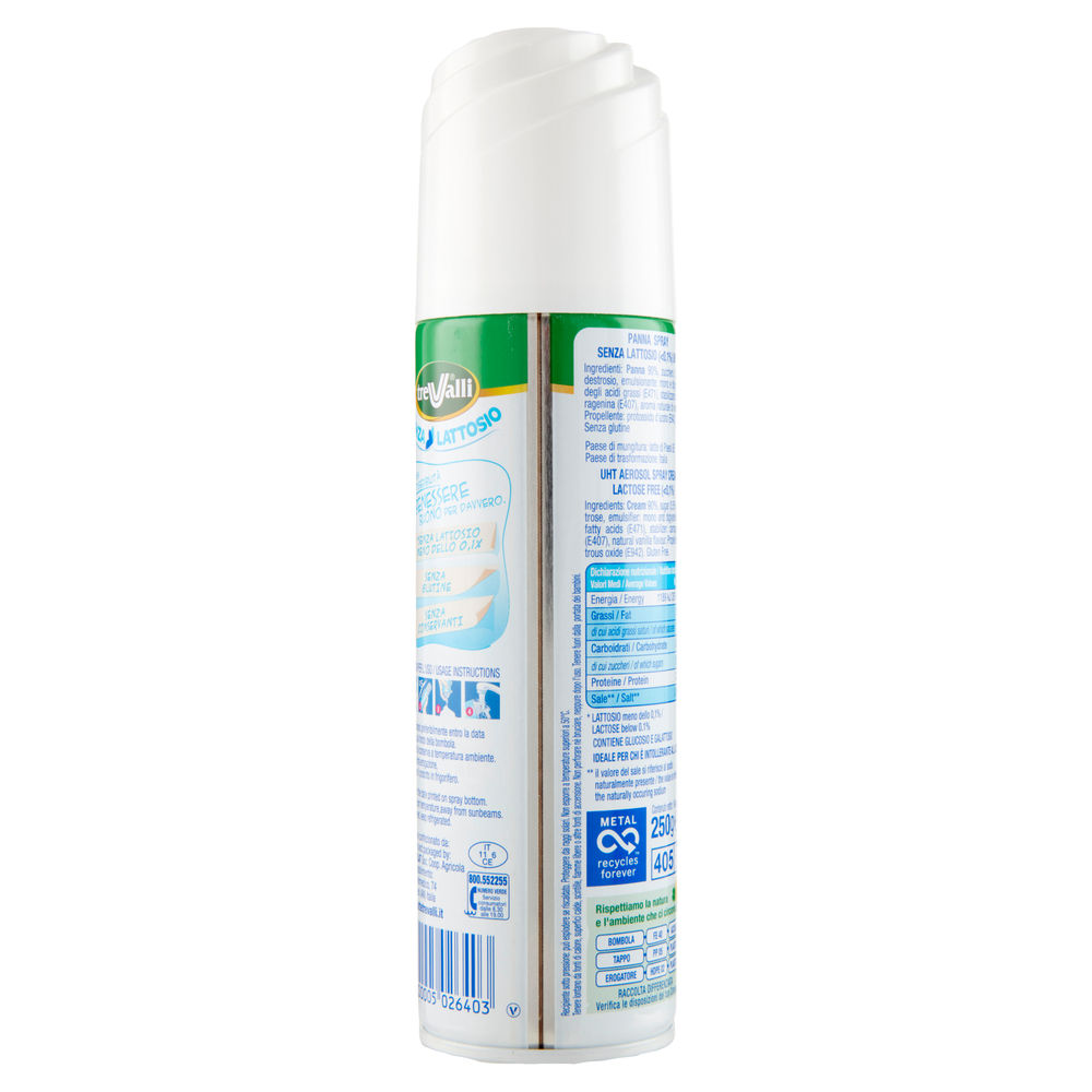 PANNA SPRAY ALTA DIGERIBILITA' S/LATTOSIO TREVALLI G 250 - 1
