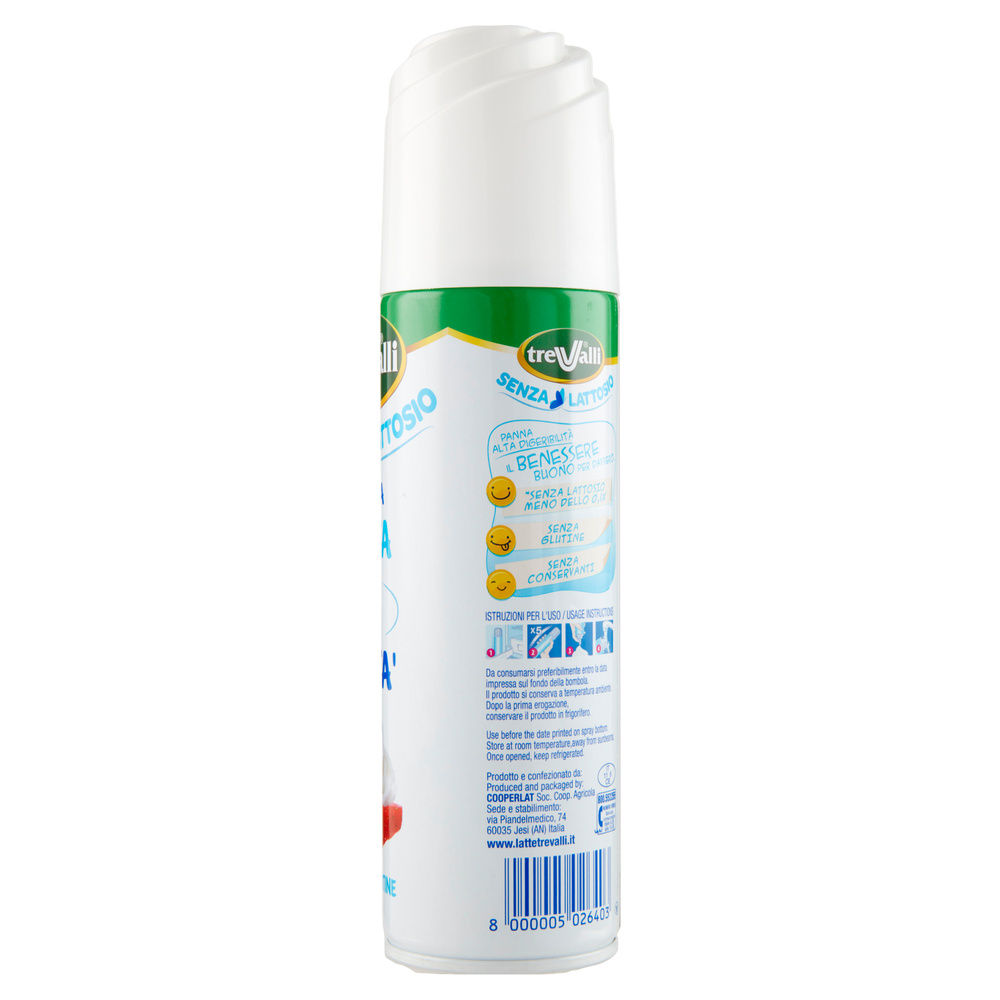 PANNA SPRAY ALTA DIGERIBILITA' S/LATTOSIO TREVALLI G 250 - 7