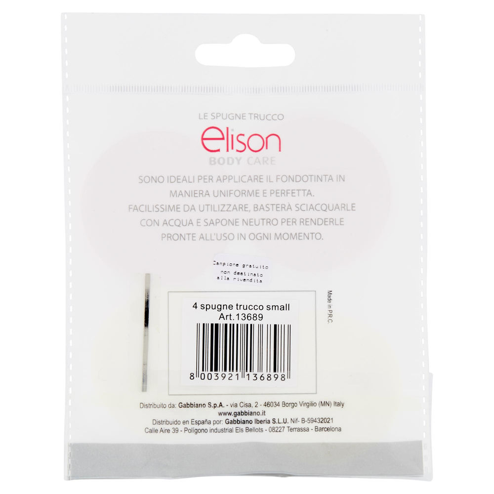 4 SPUGNE TRUCCO SMALL ELISON - 1