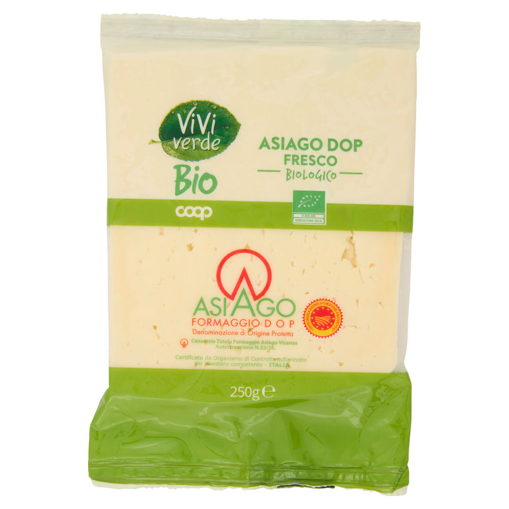 ASIAGO FRESCO DOP BIOLOGICO COOP VIVERDE G 250 - 2