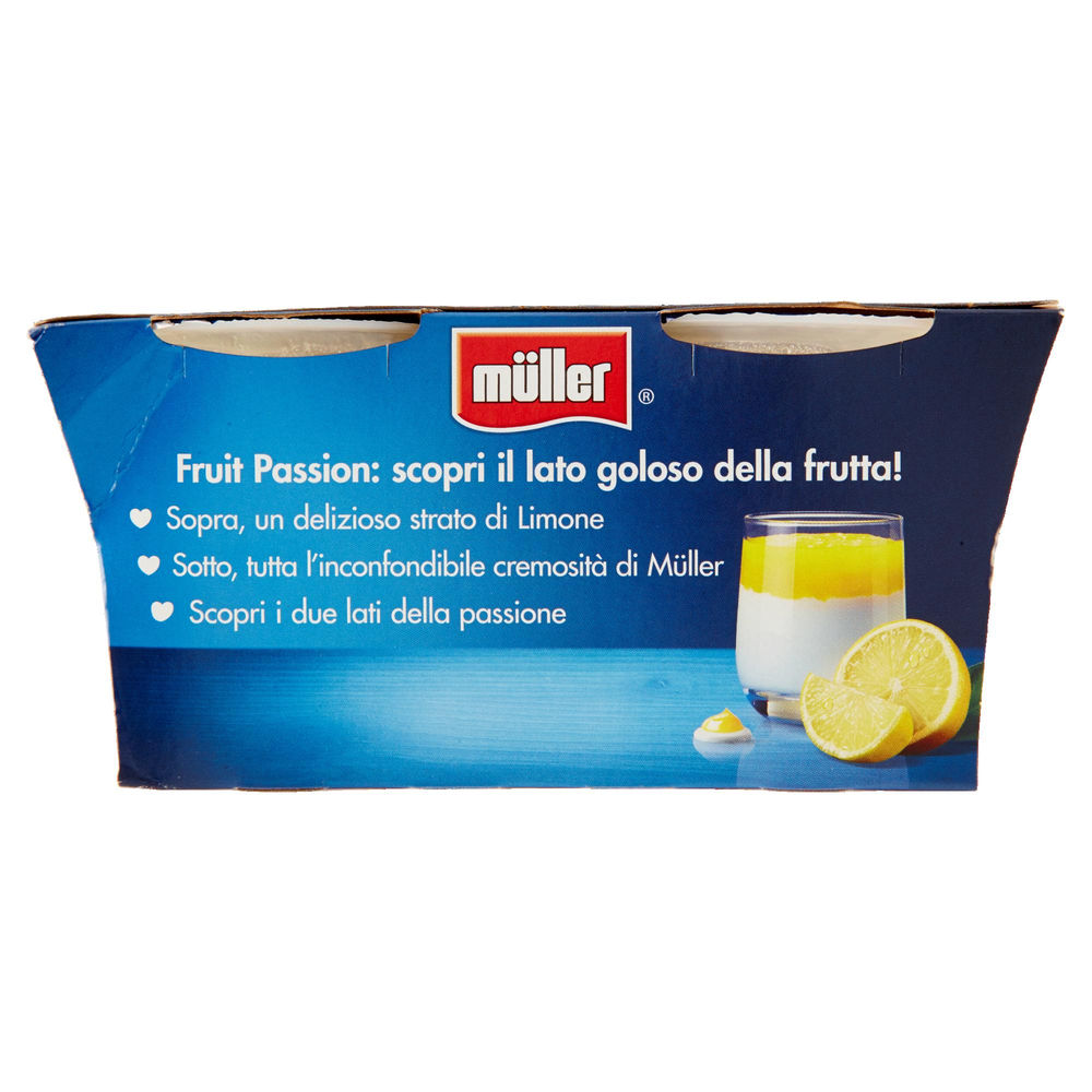 YOGURT FRUIT PASSION LIMONE MULLER 2X125G - 1