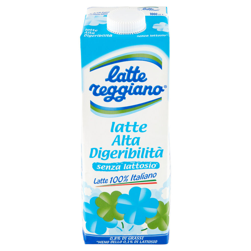 LATTE REGGIANO ALTA DIGERIBILITA' UHT SENZA LATTOSIO EDGE L 1 - 2