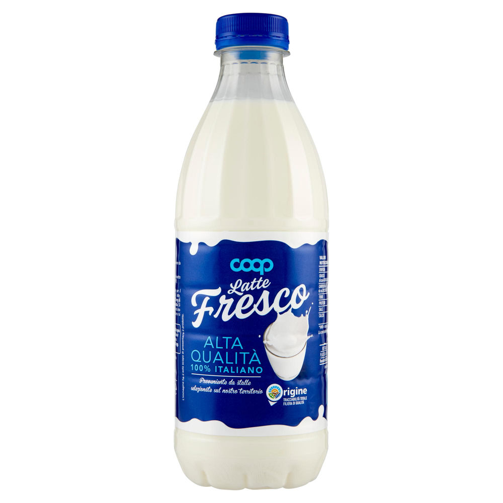 LATTE FRESCO ALTA QUALITA' ORIGINE COOP PET 1L - 1