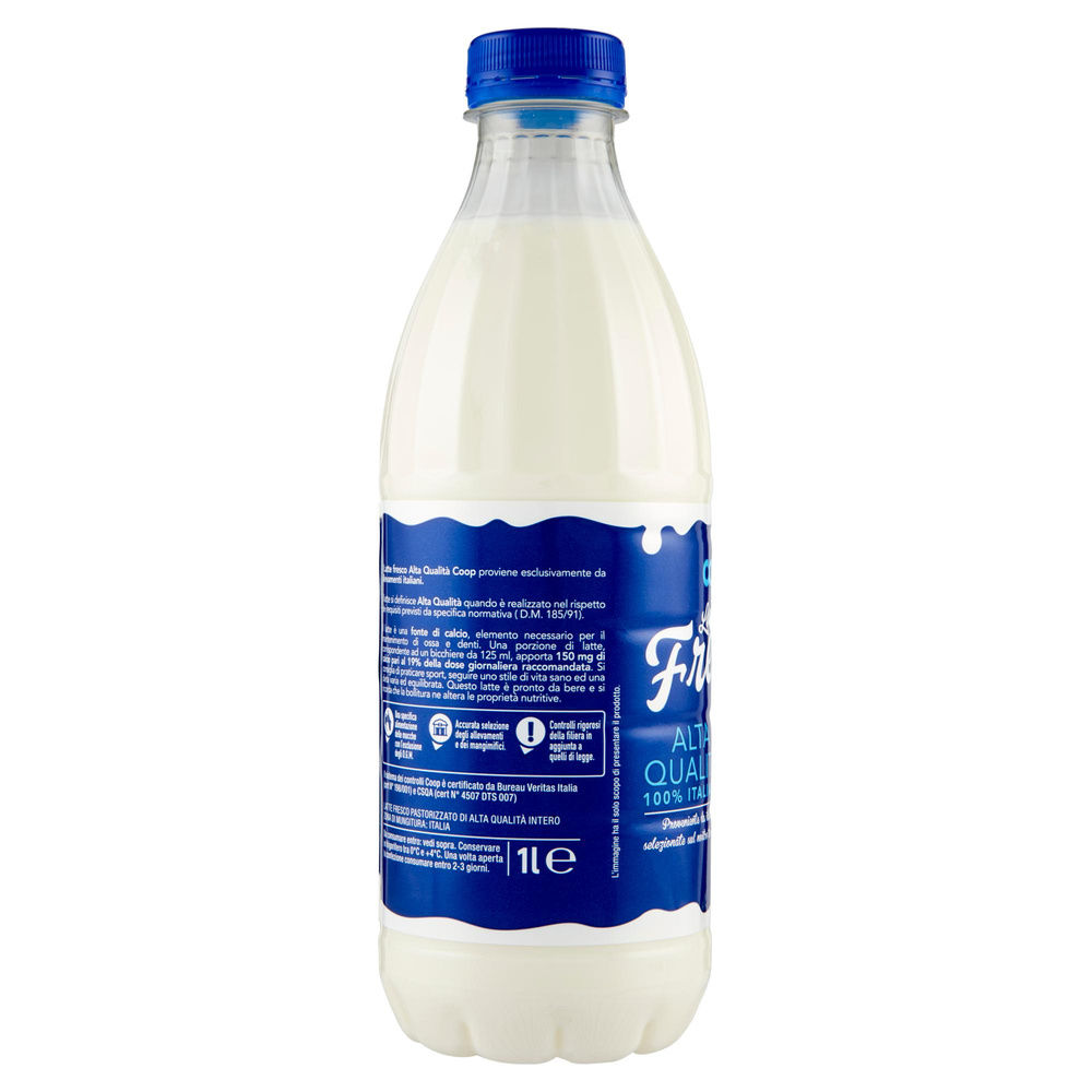 LATTE FRESCO ALTA QUALITA' ORIGINE COOP PET 1L - 11