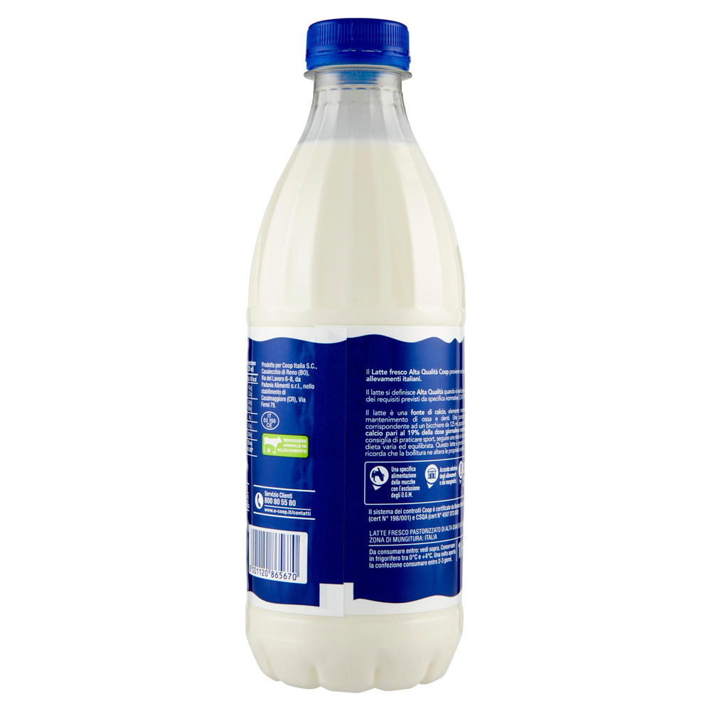 LATTE FRESCO ALTA QUALITA' ORIGINE COOP PET 1L - 3