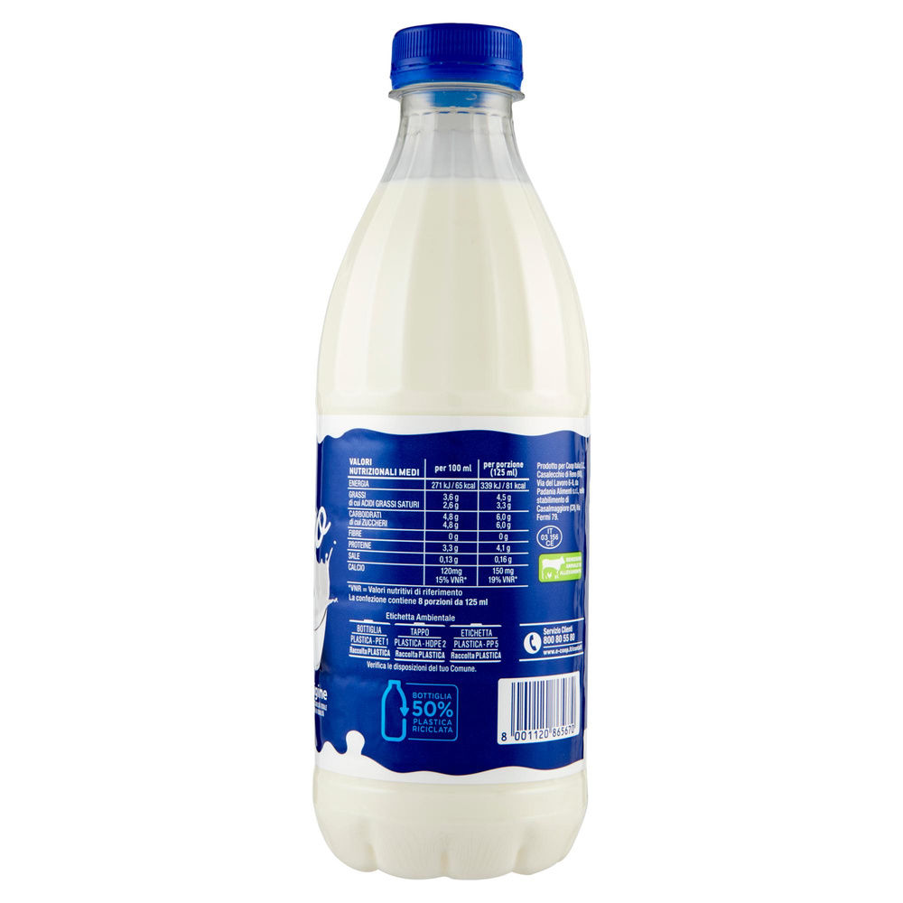 LATTE FRESCO ALTA QUALITA' ORIGINE COOP PET 1L - 14