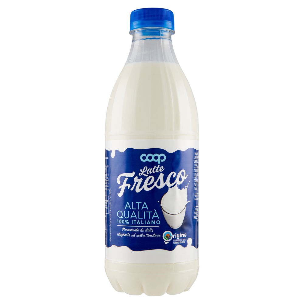 LATTE FRESCO ALTA QUALITA' ORIGINE COOP PET 1L - 0