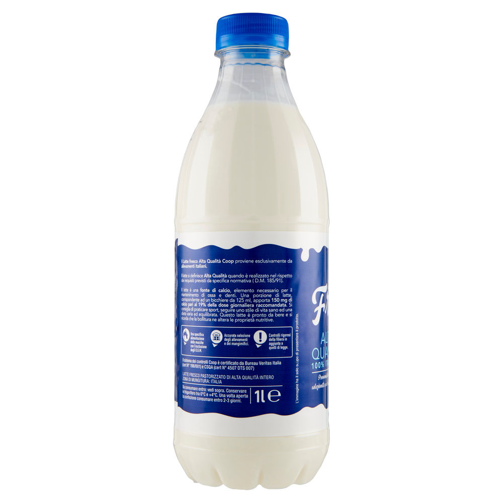 LATTE FRESCO ALTA QUALITA' ORIGINE COOP PET 1L - 5