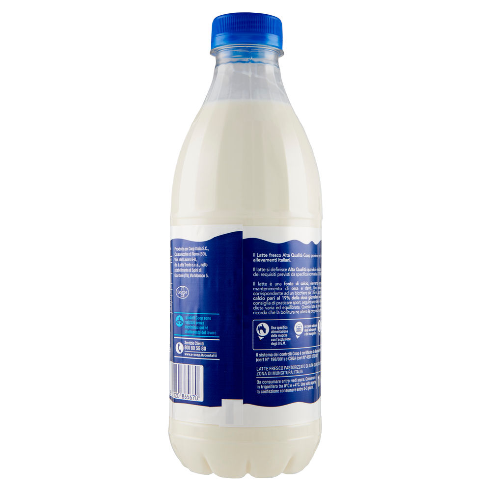 LATTE FRESCO ALTA QUALITA' ORIGINE COOP PET 1L - 2