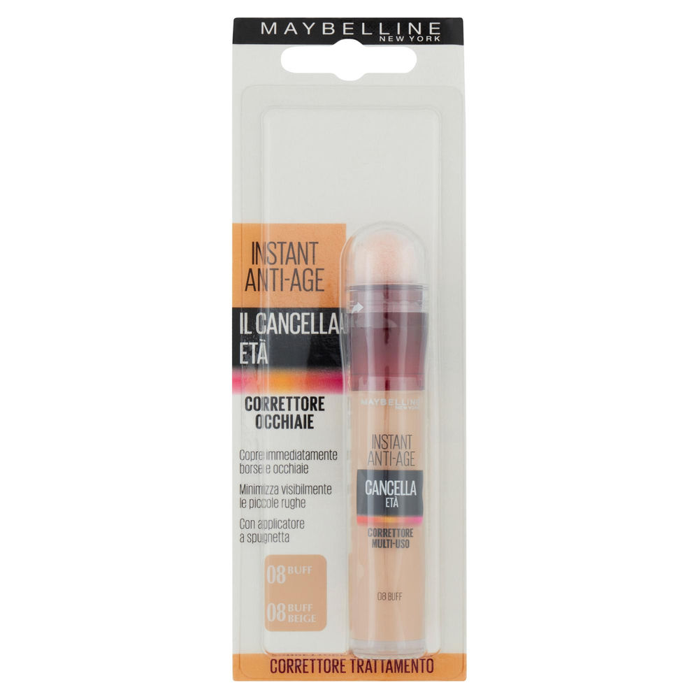 Correttore instant eraser maybelline 08 buff pz. 1