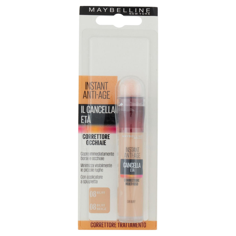 CORRETTORE INSTANT ERASER MAYBELLINE 08 BUFF PZ. 1 - 6