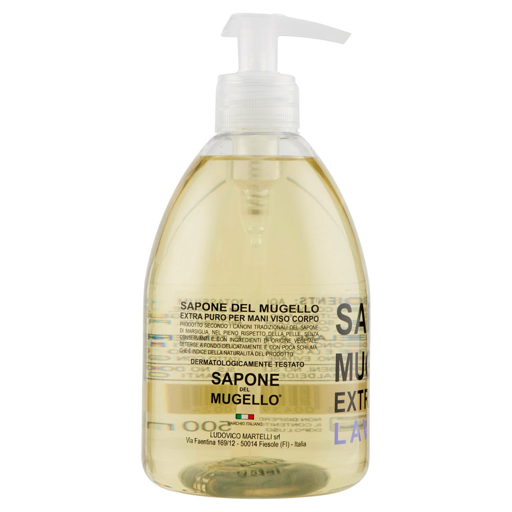 SAPONE DEL MUGELLO LIQUIDO LAVANDA ML 500 - 4