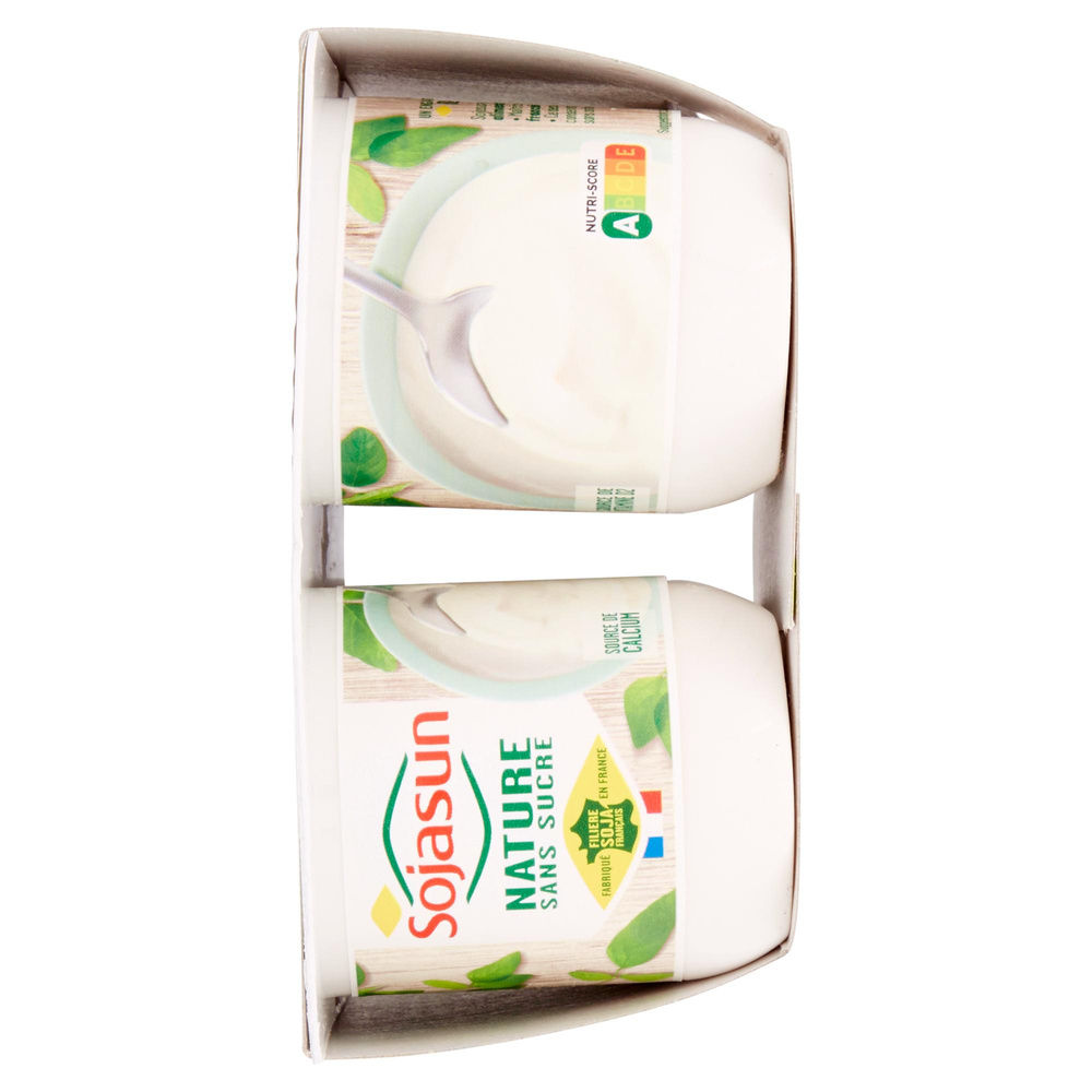 SOJASUN BIFIDUS BIANCO CON CALCIO SENZA ZUCCHERO CLUSTER 4X100 G - 2