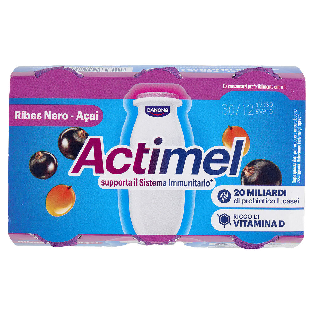 ACTIMEL DANONE RIBES NERO ACAI 6X100 G - 7