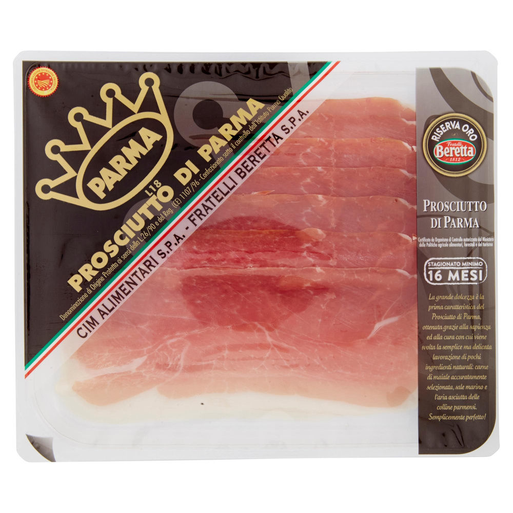 PROSCIUTTO DI PARMA DOP STAG. MIN. 16 M RISERVA ORO G 100 - 4