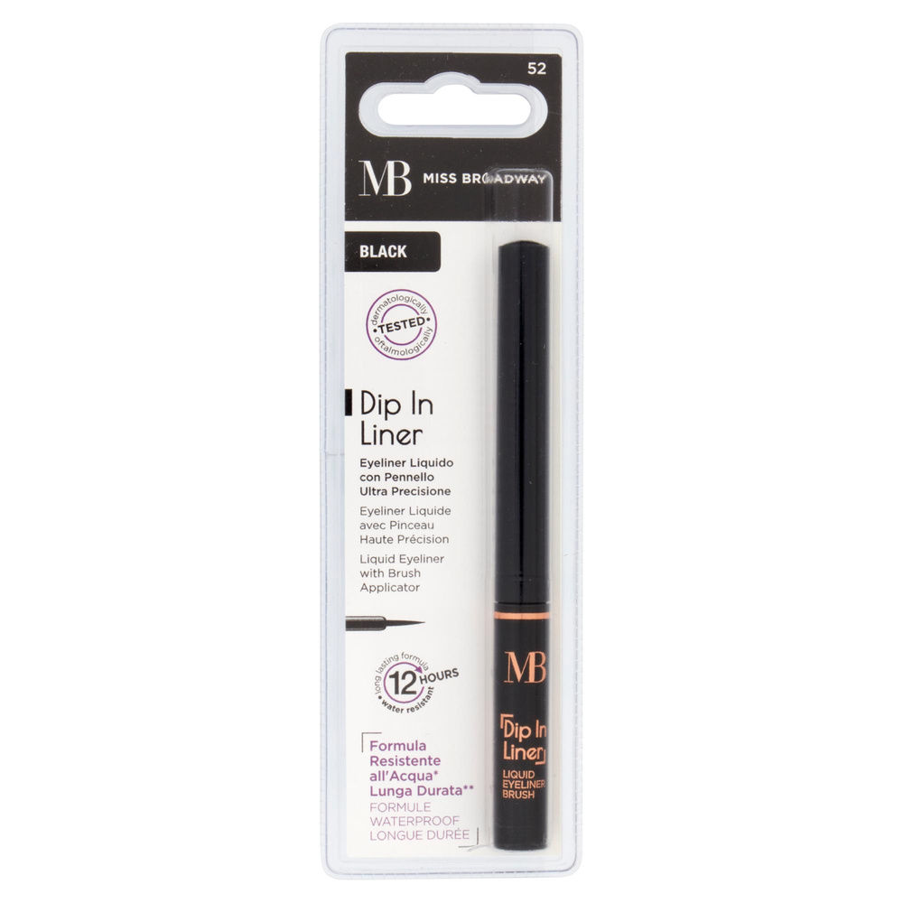 EYELINER MISS BROADWAY DIP IN LIQUID PELO BLACK - 2