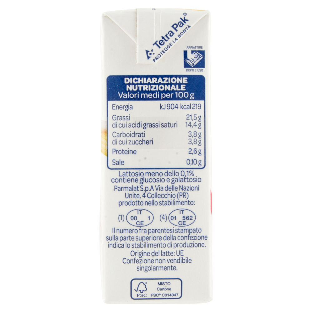 CHEF PANNA DELATTOSATA 3X125 ML - 5