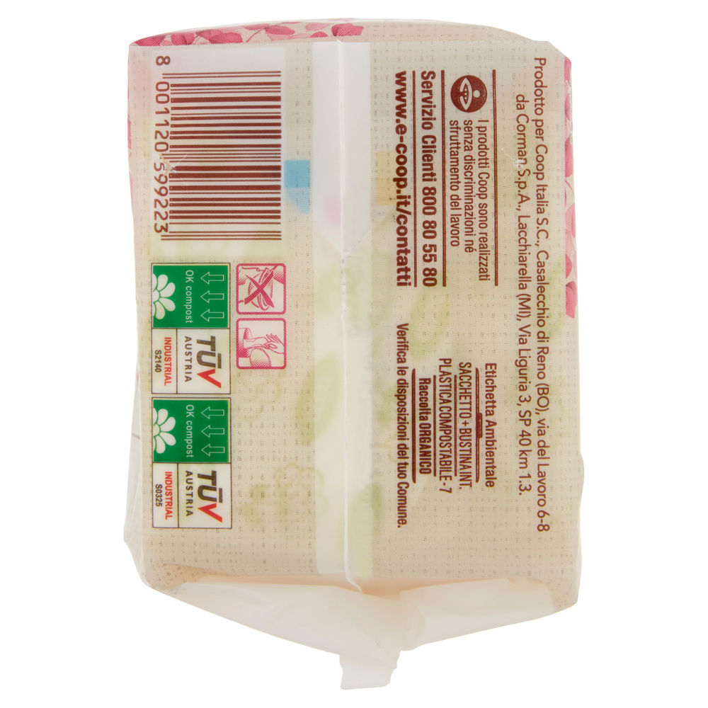 SALVASLIP ULTRA SOTTILE COTONE BIO RIPIEGATI VIVI VERDE COOP PZ.24 - 3