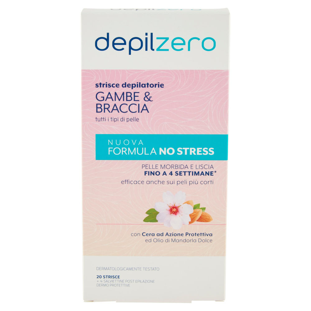 STRISCE GAMBE E BRACCIA DEPILZERO PZ.20 - 2