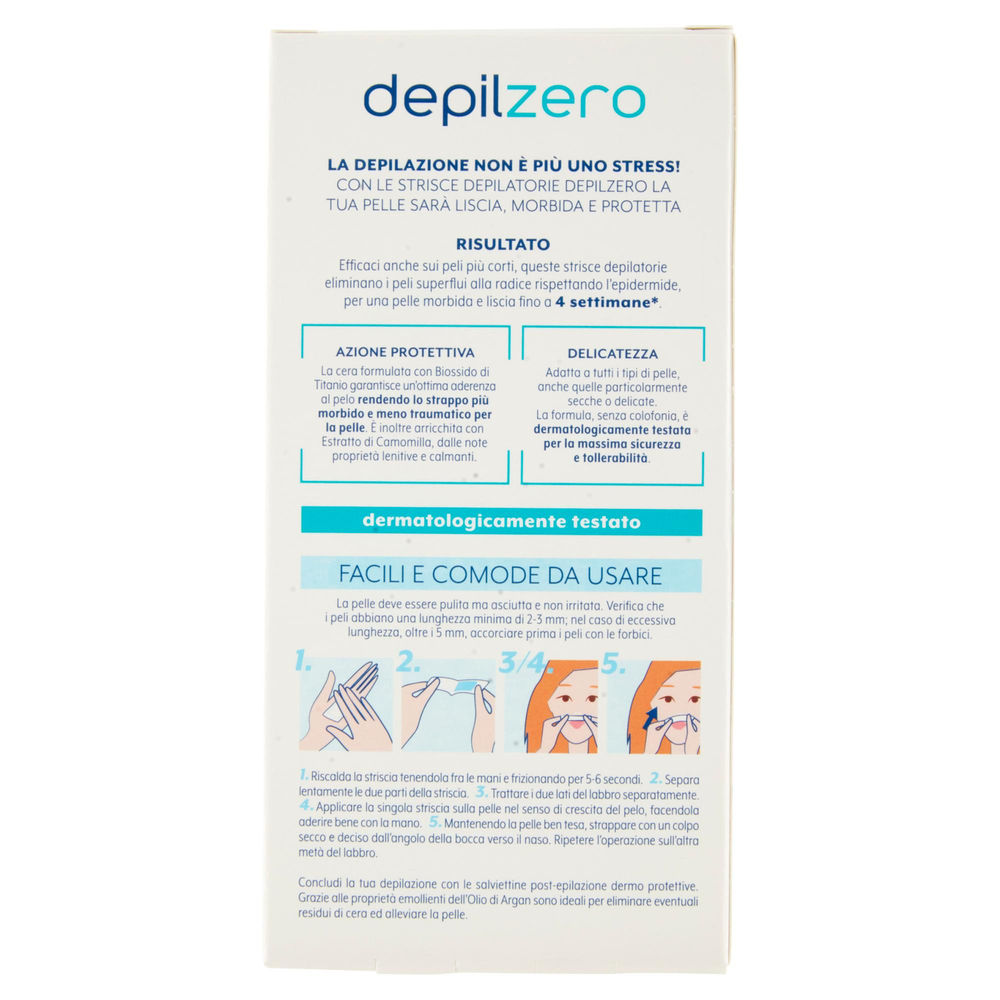 STRISCE VISO E BIKINI DEPILZERO PZ.20 - 1