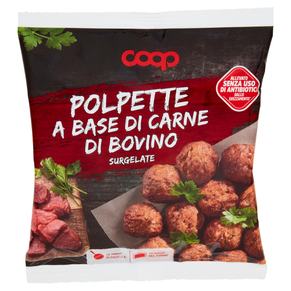 POLPETTE A BASE DI CARNE DI BOVINO SURG. COOP BUSTA G 400 - 2