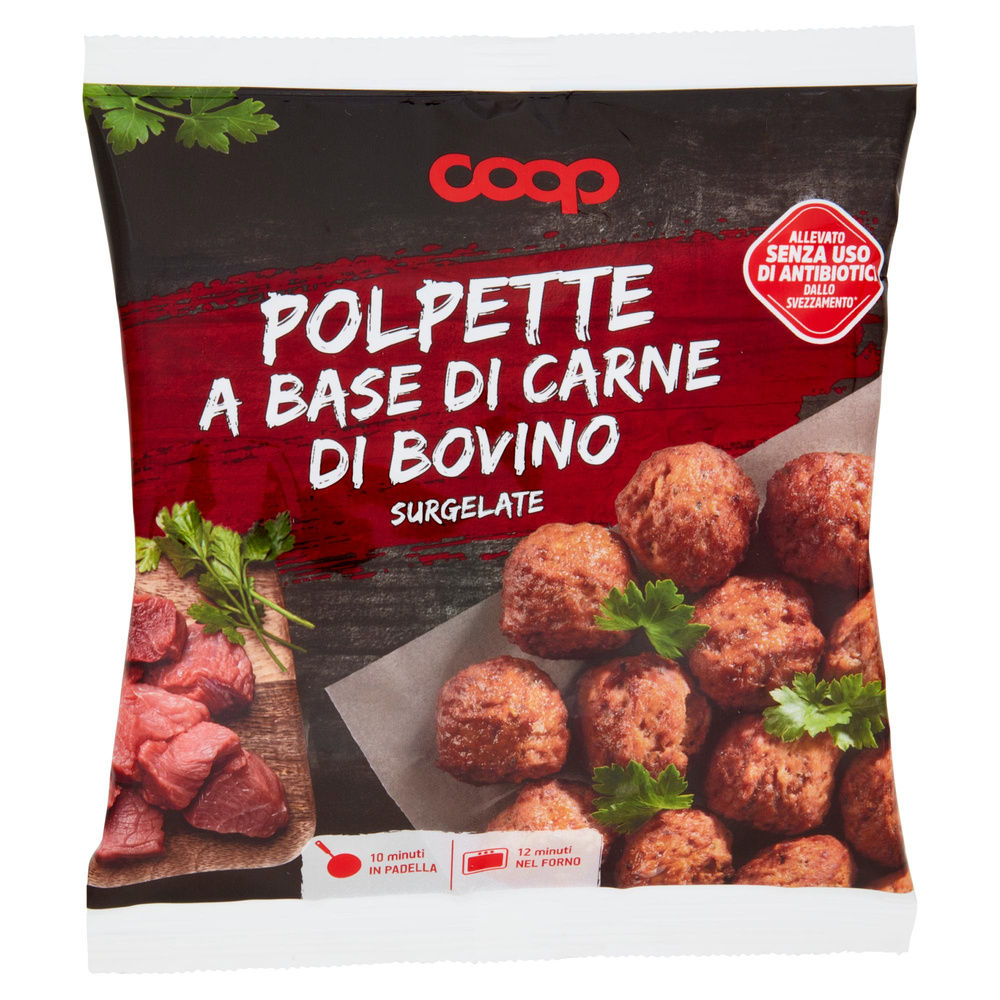 POLPETTE A BASE DI CARNE DI BOVINO SURG. COOP BUSTA G 400 - 3