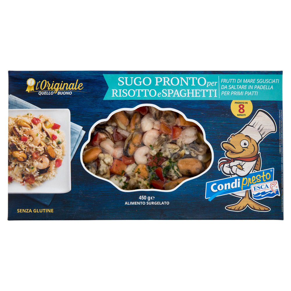 Sugo pronto per risotto e spaghetti i condipresto scatola g 450