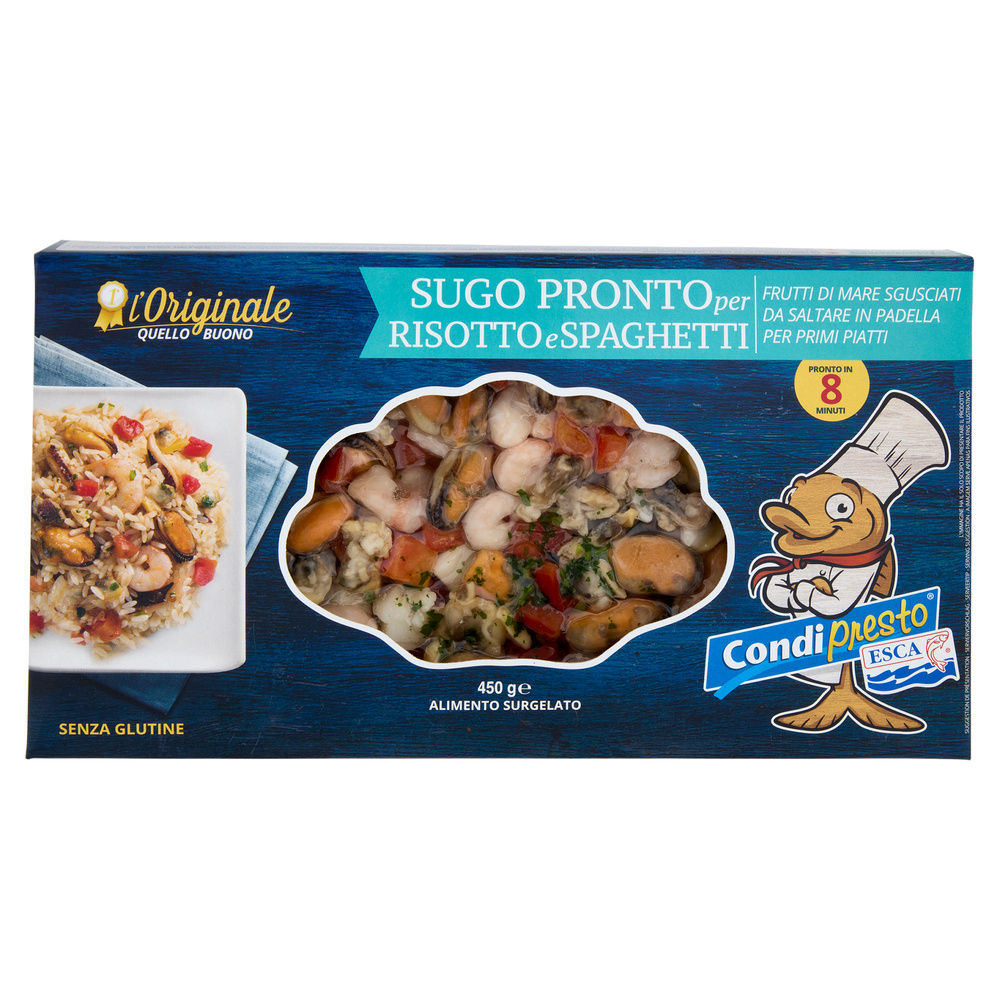 SUGO PRONTO PER RISOTTO E SPAGHETTI I CONDIPRESTO SCATOLA G 450 - 5