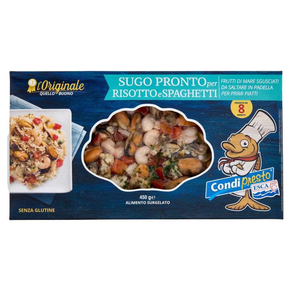 SUGO PRONTO PER RISOTTO E SPAGHETTI I CONDIPRESTO SCATOLA G 450 - 6