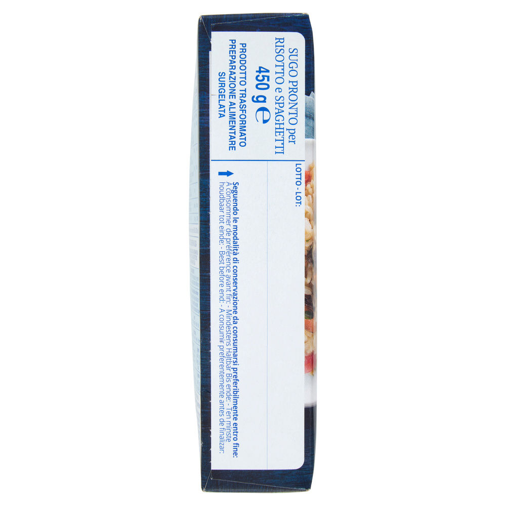 SUGO PRONTO PER RISOTTO E SPAGHETTI I CONDIPRESTO SCATOLA G 450 - 7