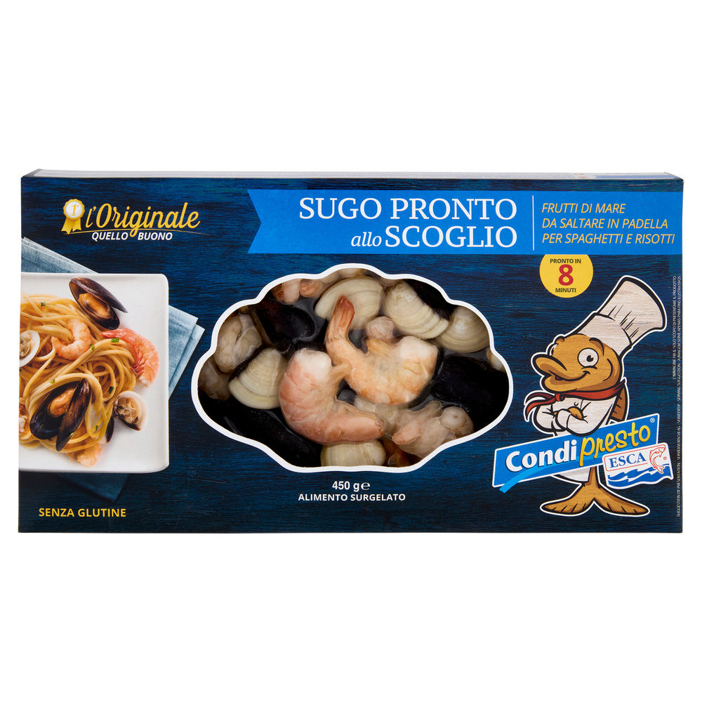 SUGO PRONTO ALLO SCOGLIO I CONDIPRESTO SCATOLA G 450 - 2