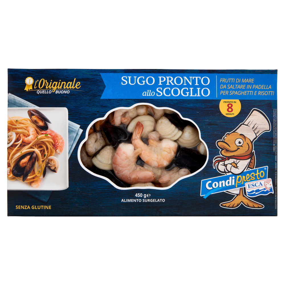 SUGO PRONTO ALLO SCOGLIO I CONDIPRESTO SCATOLA G 450 - 3