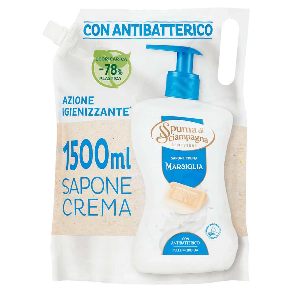 ECORICARICA SAPONECREMA MARSIGLIA FLOW-PACK ML.1500 - 0
