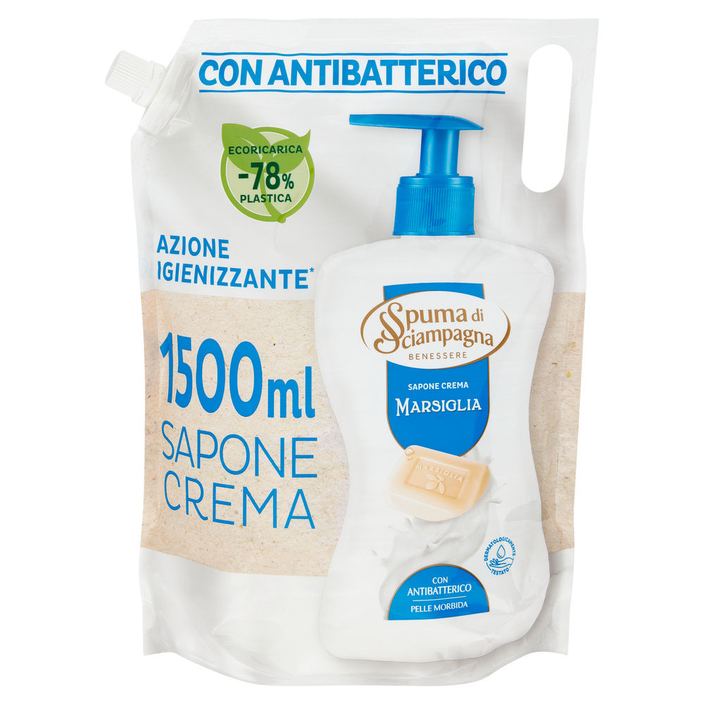 ECORICARICA SAPONECREMA MARSIGLIA FLOW-PACK ML.1500 - 2