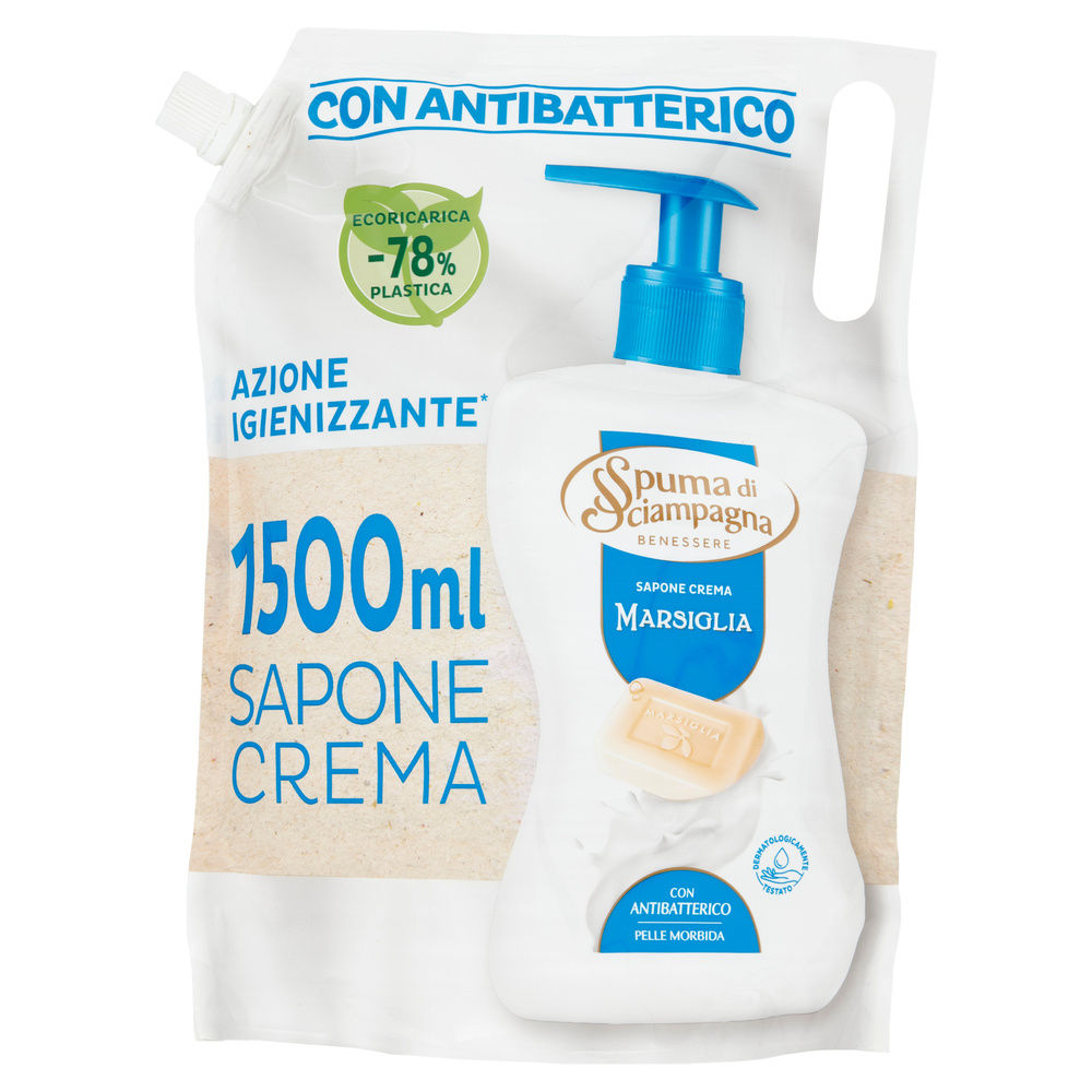 ECORICARICA SAPONECREMA MARSIGLIA FLOW-PACK ML.1500 - 6