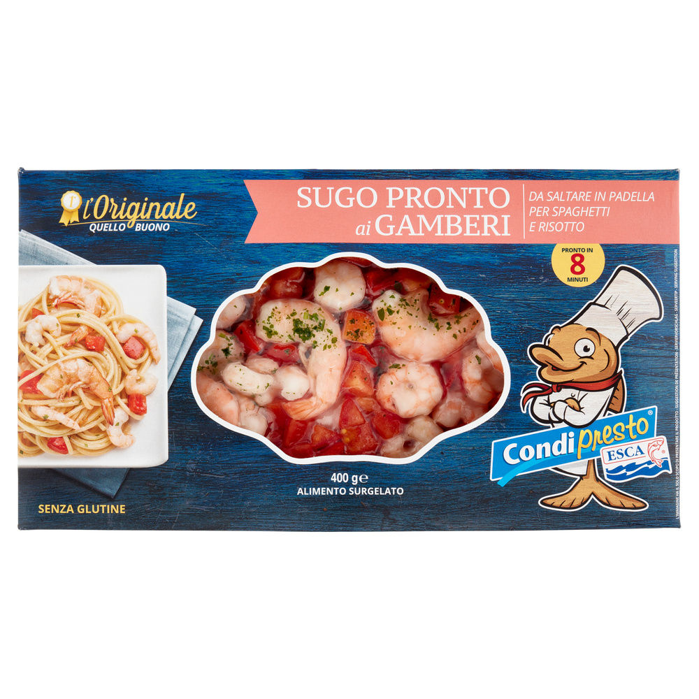 SUGO PRONTO AI GAMBERI I CONDIPRESTO SCATOLA G 400 - 3