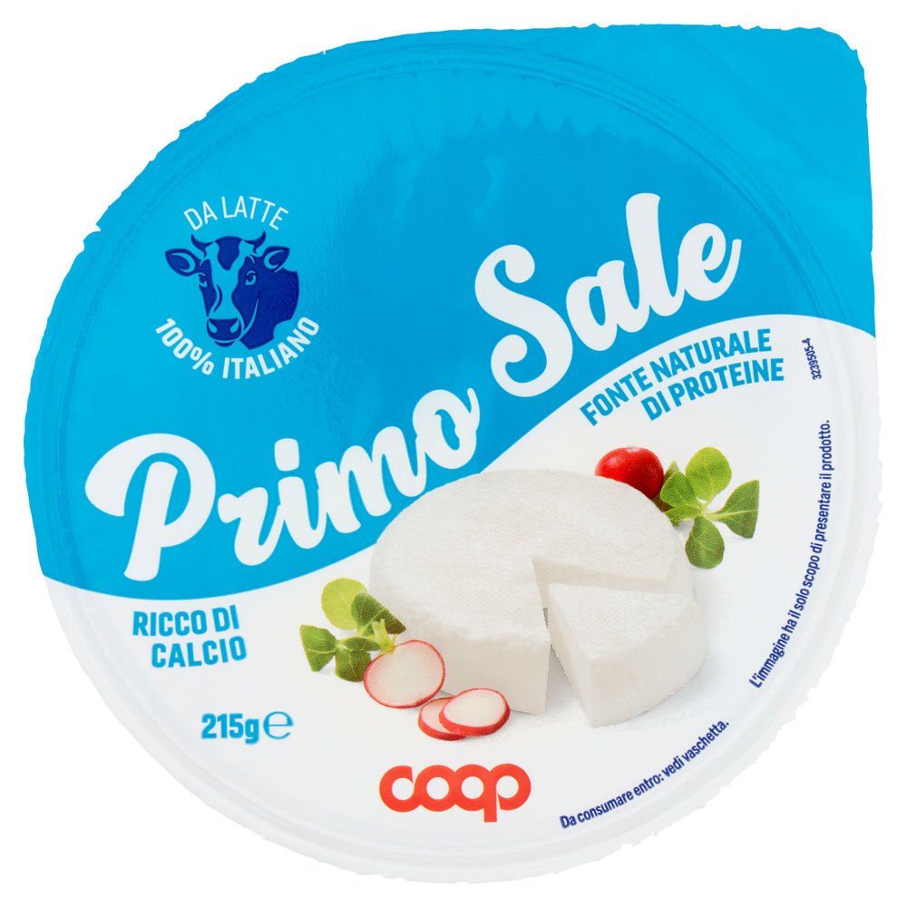 FORMAGGIO PRIMOSALE COOP G 215 - 0